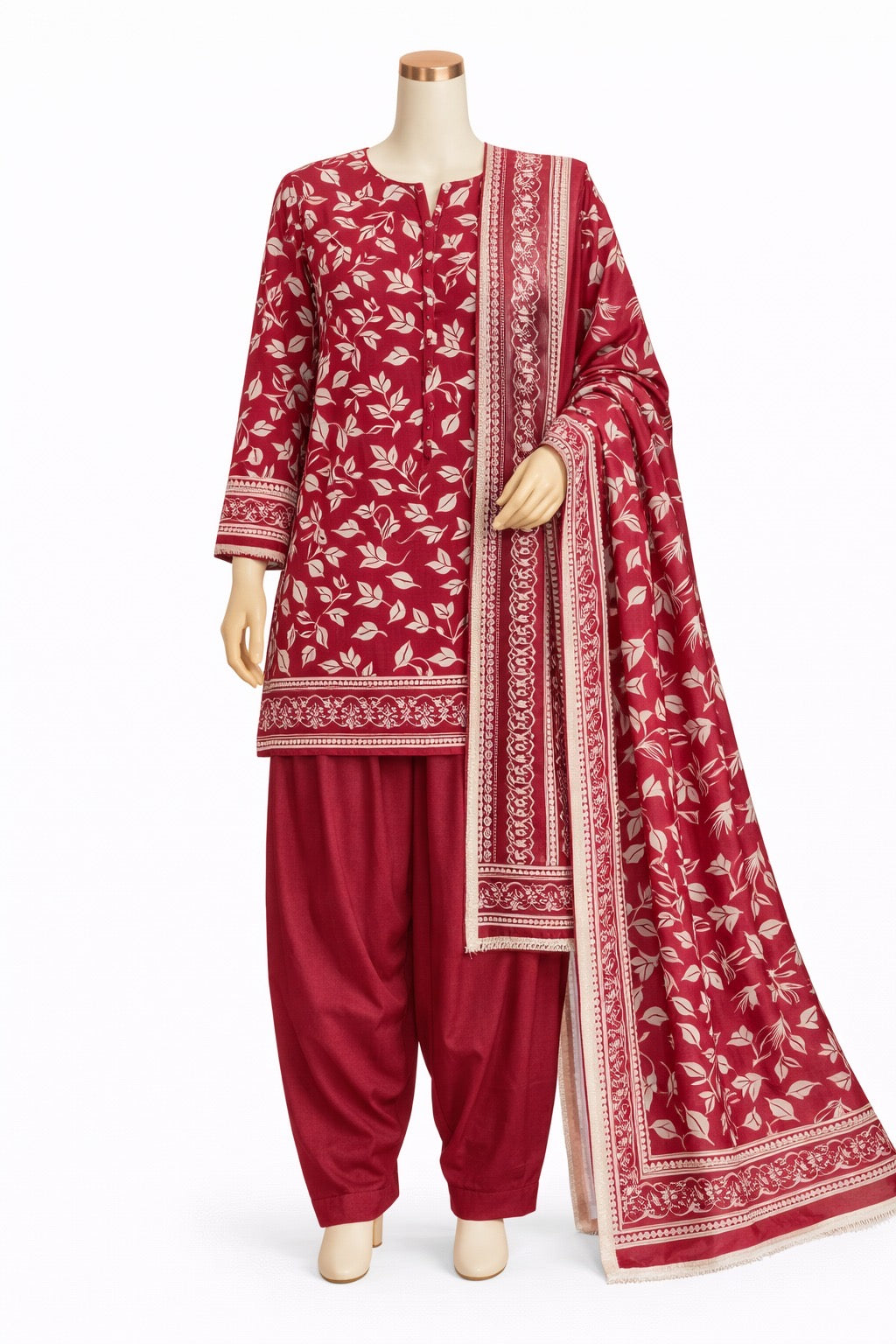Premium Lawn Unstitch - Cherry RDP1