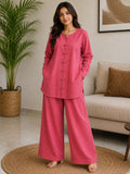 Pink pattern 2 piece unstitch