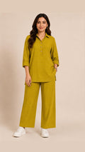 Yellow pattern - unstitch 2 piece