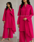 Fuchsia - Block pattern Unstitch Matching separate