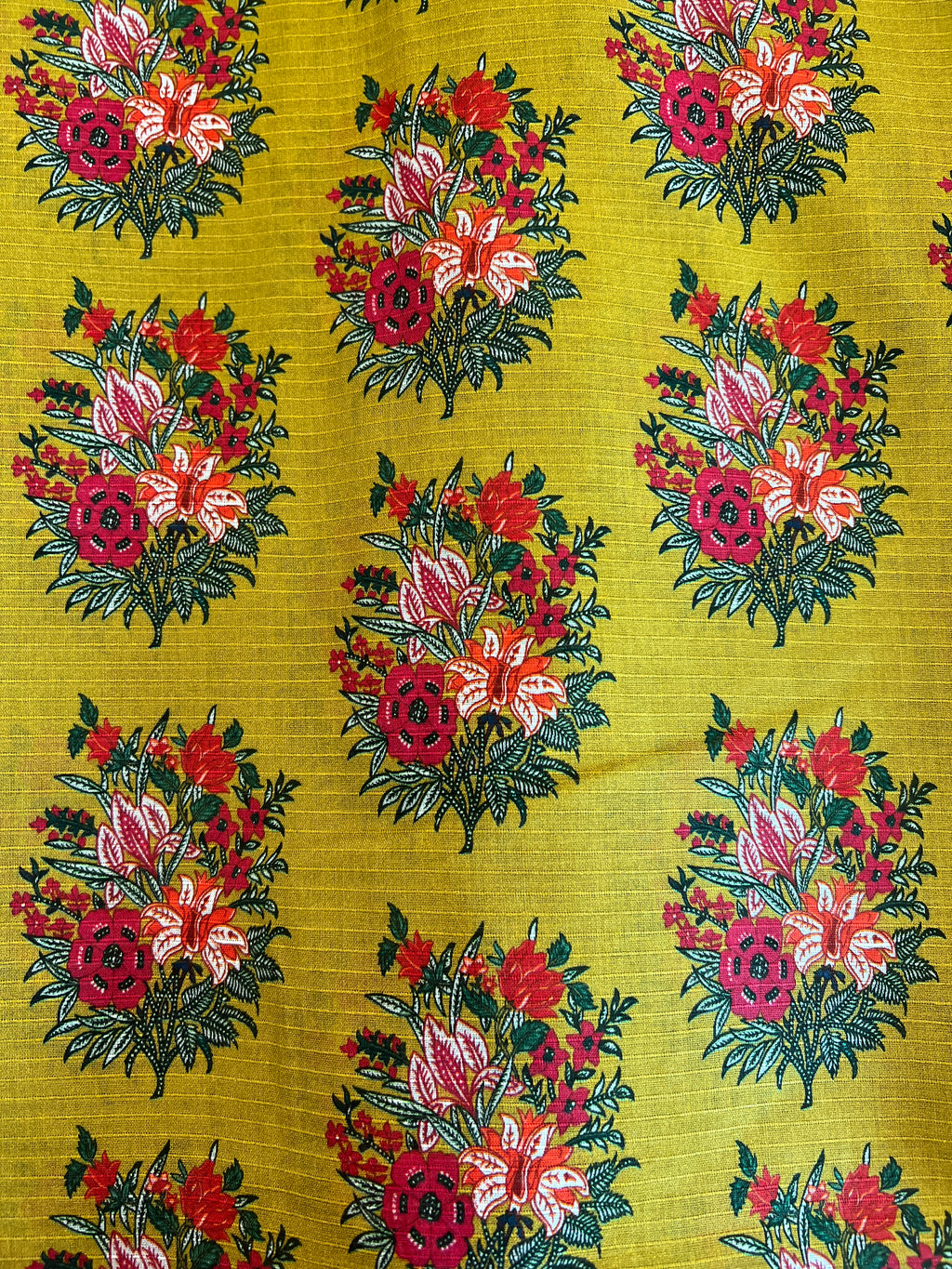 Textured Matching 2 piece Lawn - yellow BDHT14