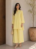Yellow solid - 2 piece unstitch