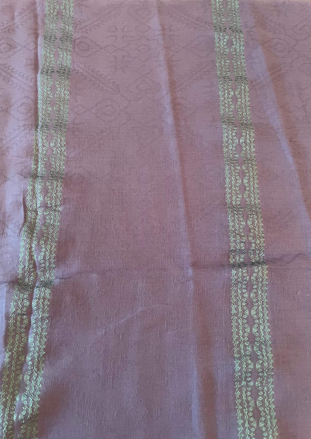 Purple - 3 piece unstitch lawn